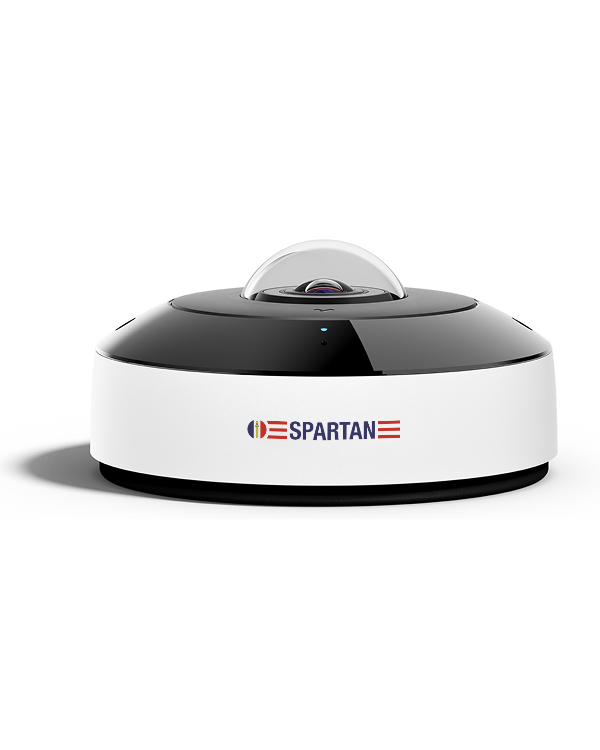 Expansive 180° Coverage with Detailed 12.5MP Resolution